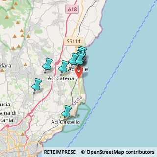 Mappa Via delle Terme, 95024 Acireale CT, Italia (2.52667)