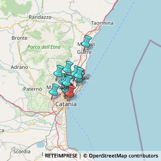 Mappa Via delle Terme, 95024 Acireale CT, Italia (9.48)