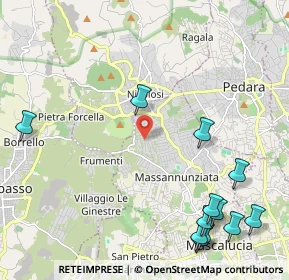 Mappa Via degli Iris, 95030 Mascalucia CT, Italia (3.23833)
