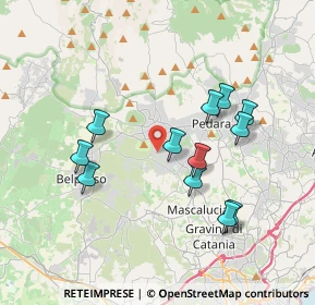 Mappa Via degli Iris, 95030 Mascalucia CT, Italia (3.95333)