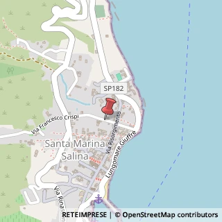 Mappa Via Francesco Crispi, 54, 98050 Santa Marina Salina, Messina (Sicilia)