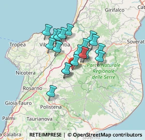 Mappa 89832 Dasà VV, Italia (11.04158)