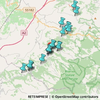 Mappa Via Cittadella, 89832 Dasà VV, Italia (3.6635)