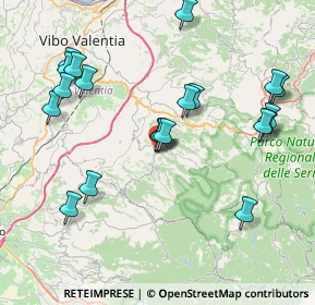 Mappa 89832 Dasà VV, Italia (9.6045)