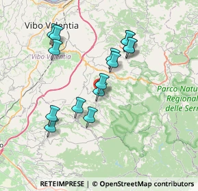 Mappa Via Cittadella, 89832 Dasà VV, Italia (7.48333)