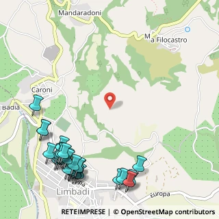 Mappa Unnamed Road, 89844 Limbadi VV, Italia (0.85185)