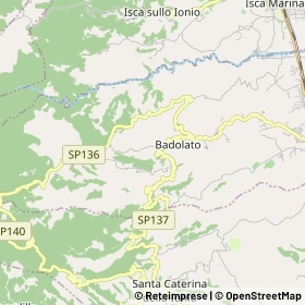 Mappa Badolato