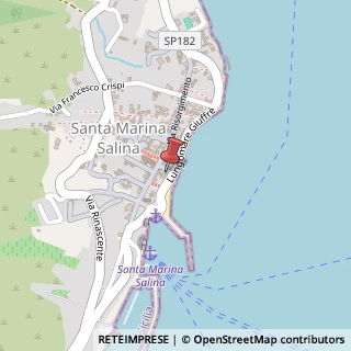 Mappa Via Lungomare, 23, 98050 Santa Marina Salina, Messina (Sicilia)