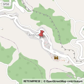 Mappa Via Generale Filardo, 35, 89832 Arena, Vibo Valentia (Calabria)