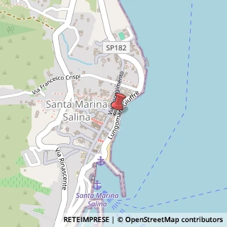 Mappa Via Boccon, 20/22, 98050 Santa Marina Salina, Messina (Sicilia)