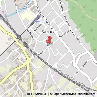 Mappa Via Ruotolo, 45, 84087 Sarno, Salerno (Campania)