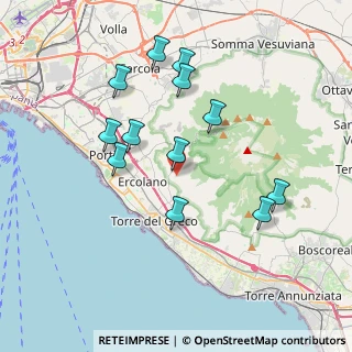 Mappa Contrada Montedoro, 80056 Ercolano NA, Italia (3.87667)