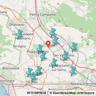 Mappa Via Ceraso, 80040 Striano NA, Italia (4.60615)