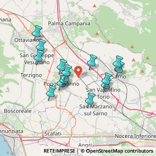Mappa Via Ceraso, 80040 Striano NA, Italia (3.59733)