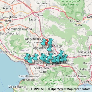 Mappa Via Ceraso, 80040 Striano NA, Italia (7.38647)