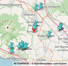 Mappa Via Miranda, 80040 Terzigno NA, Italia (5.04867)