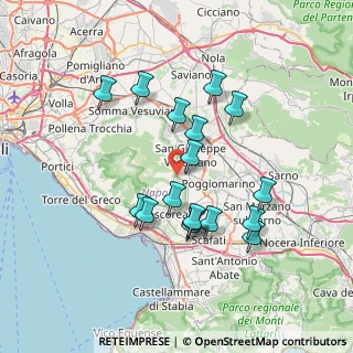 Mappa Vicolo Alfonso Cirillo, 80040 Terzigno NA, Italia (7.07)