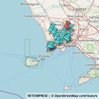 Mappa 80070 Bacoli NA, Italia (9.83368)