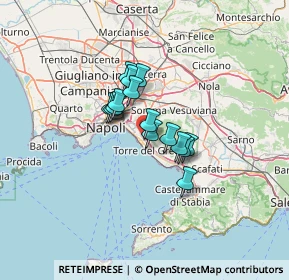 Mappa Via Vittorio Veneto, 80056 Ercolano NA, Italia (8.71533)