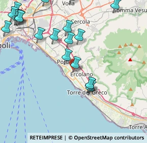Mappa Cortile Cipriani, 80056 Ercolano NA, Italia (5.659)