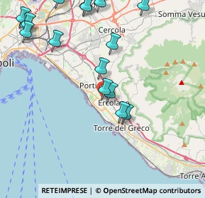 Mappa Cortile Cipriani, 80056 Ercolano NA, Italia (5.917)