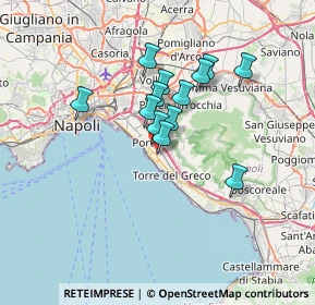 Mappa Cortile Cipriani, 80056 Ercolano NA, Italia (5.56692)