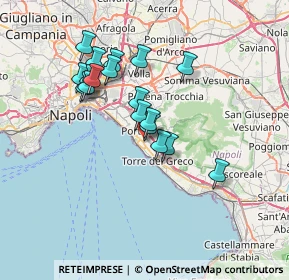 Mappa Cortile Cipriani, 80056 Ercolano NA, Italia (6.44167)
