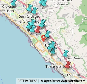 Mappa Cortile Cipriani, 80056 Ercolano NA, Italia (2.08647)
