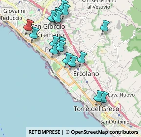Mappa Cortile Cipriani, 80056 Ercolano NA, Italia (2.03211)