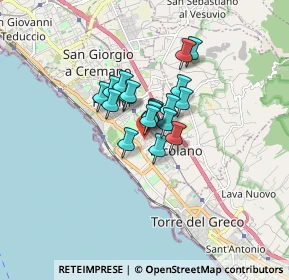 Mappa Cortile Cipriani, 80056 Ercolano NA, Italia (1.01105)