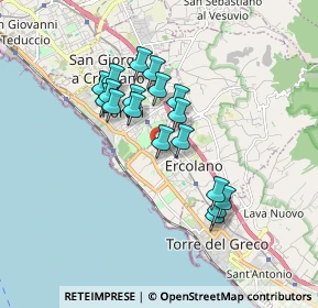 Mappa Cortile Cipriani, 80056 Ercolano NA, Italia (1.54889)