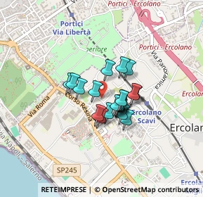 Mappa Cortile Cipriani, 80056 Ercolano NA, Italia (0.2735)