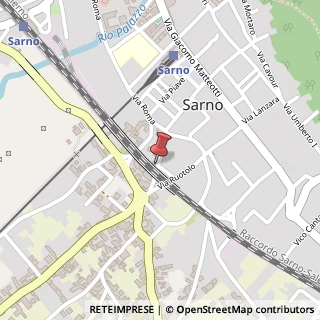 Mappa Via Indipendenza, 54, 84087 Sarno, Salerno (Campania)