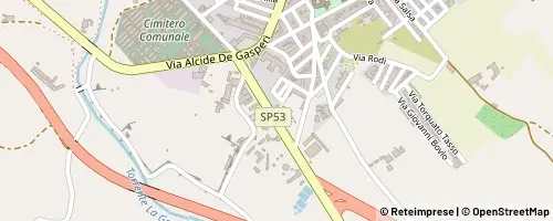 Mappa Gravina in Puglia