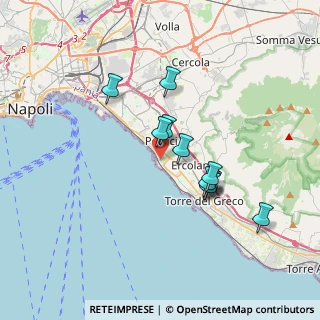 Mappa Via Marittima, 80055 Portici NA, Italia (3.16636)