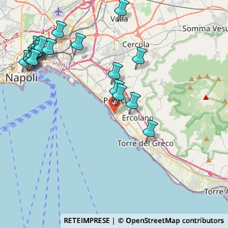 Mappa Via Marittima, 80055 Portici NA, Italia (5.923)