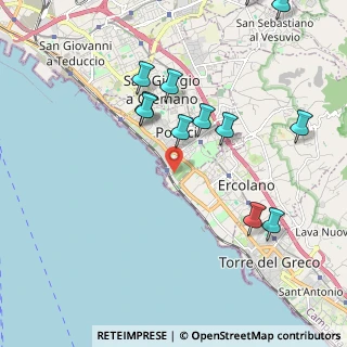 Mappa Via Marittima, 80055 Portici NA, Italia (2.4375)