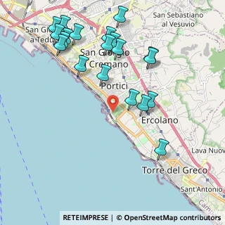 Mappa Via Marittima, 80055 Portici NA, Italia (2.5435)