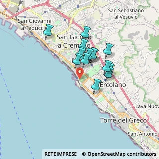 Mappa Via Marittima, 80055 Portici NA, Italia (1.40733)