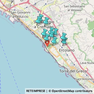 Mappa Via Marittima, 80055 Portici NA, Italia (1.34182)