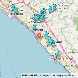 Mappa Via Marittima, 80055 Portici NA, Italia (2.39353)