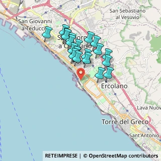 Mappa Via Marittima, 80055 Portici NA, Italia (1.621)