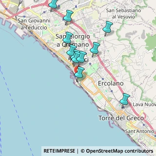 Mappa Via Marittima, 80055 Portici NA, Italia (1.86545)