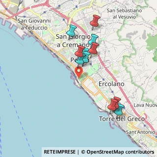 Mappa Via Marittima, 80055 Portici NA, Italia (1.88364)