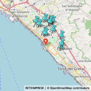 Mappa Via Marittima, 80055 Portici NA, Italia (1.76308)