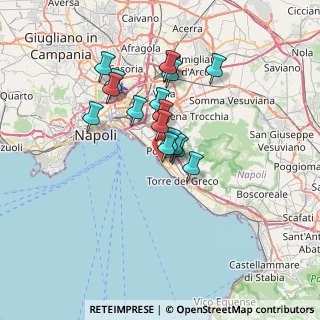 Mappa Via Marittima, 80055 Portici NA, Italia (5.51647)