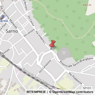 Mappa Via Gaetano Nunziante,  31, 84087 Sarno, Salerno (Campania)
