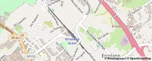 Mappa Ercolano