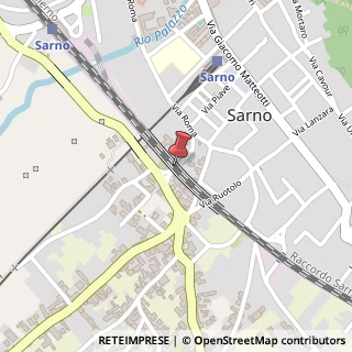 Mappa Via Ingegno, 7, 84087 Sarno, Salerno (Campania)