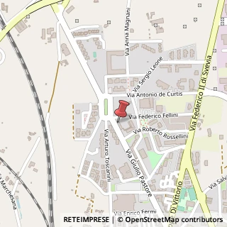Mappa Via Giulio Pastore, 118, 70023 Gioia del Colle, Bari (Puglia)
